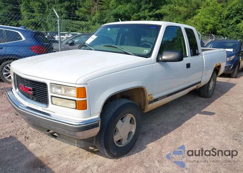 1998 GMC Sierra K1500 из США, поврежденный, VIN 2GTEK19R4W1527544